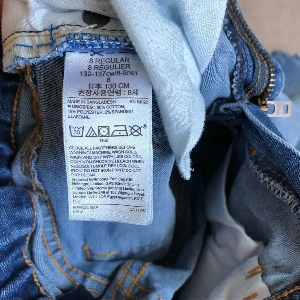 Gap Kids Straight Leg Jeans